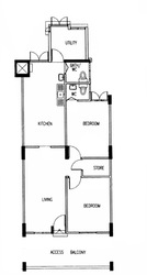 Blk 208 Ang Mo Kio 22 (Ang Mo Kio), HDB 3 Rooms #516319241
